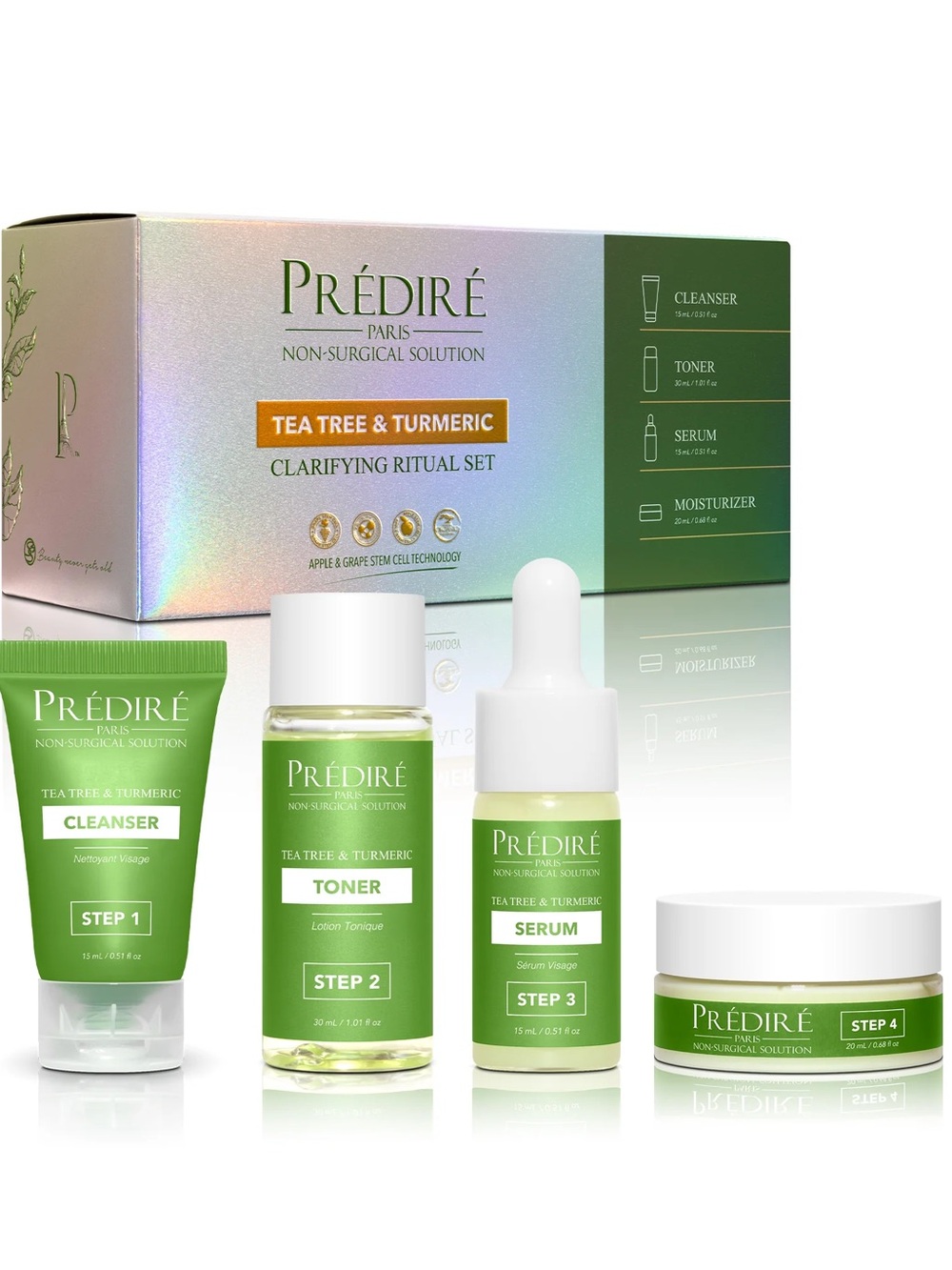 Predire Tea Tree & Turmeric Clarifying Ritual Set